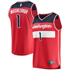 Camiseta Chris McCullough 1 Washington Wizards Icon Edition Rojo Hombre
